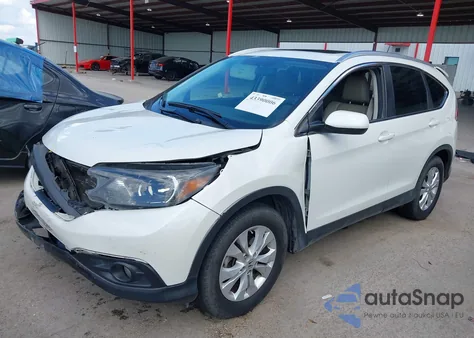 2013 Honda Cr-V Ex-L из США, поврежденный, VIN 5J6RM3H77DL006472